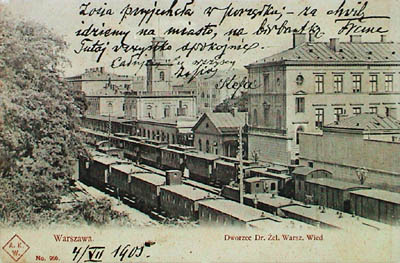 Dworzec Wiedeski od strony peronw