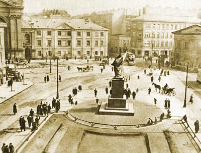 Plac Krasiskich, rg Miodowej i Dugiej
