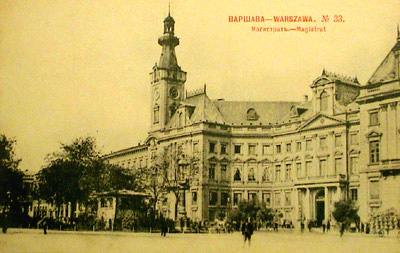 Plac Teatralny - Paac Jabonowskich