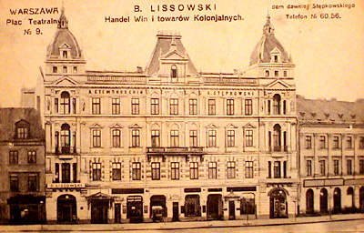 Plac Teatralny. Kamienica Lissowskiego