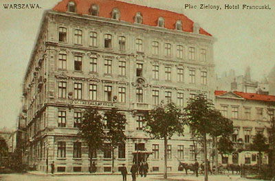 Plac Zielony - Hotel Francuski